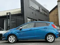 Used Ford Fiesta Zetec 2016 Blue Hatchback