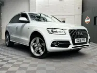 Used Audi Q5 S-line plus 190 HP (139 kW) 2016 White SUV