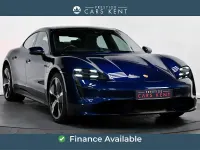 Used Porsche Taycan Performance Package 500 kW (680 HP) 2023 Blue Sedan