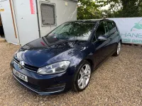 Used VW Golf VII GT 2016 Blue Hatchback