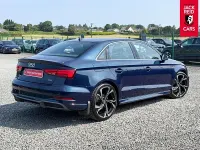 Used Audi A3 S-Line 150 HP (110 kW) 2017 Blue Sedan