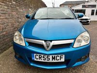 Used Vauxhall Tigra 123 HP (90 kW) 2005 Blue Cabriolet