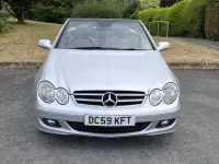 Used Mercedes CLK200 Avantgarde 2009 Silver Cabriolet