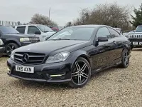 Used Mercedes C220 Sport Edition 170 HP (125 kW) 2015 Black Coupe
