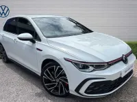 Used VW Golf VIII GTI 241 HP (177 kW) 2021 White Hatchback