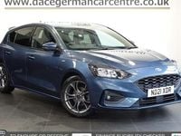 Used Ford Focus ST-Line 120 HP (88 kW) 2021 Blue Hatchback