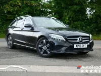 Used Mercedes C200 2019 Black Estate
