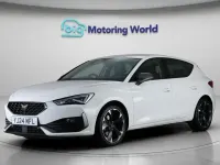 Used Cupra Leon 150 HP (110 kW) 2024 White Hatchback
