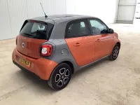 Used Smart ForFour Prime 71 HP (52 kW) 2017 Orange Hatchback