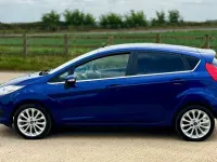 Used Ford Fiesta Titanium X 101 HP (74 kW) 2015 Blue Hatchback