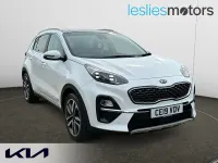 Begagnad Kia Sportage 177 HK (130 kW) 2019 Vit SUV
