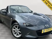 Used Mazda MX5 131 HP (96 kW) 2016 Grey Cabriolet