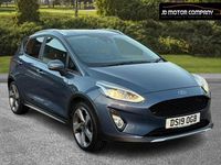 Used Ford Fiesta Active X 125 HP (91 kW) 2019 Blue Hatchback