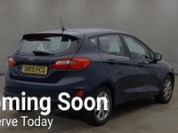 Used Ford Fiesta Zetec 85 HP (62 kW) 2019 Blue Hatchback