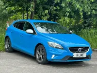 Used Volvo V40 R-Design 115 HP (84 kW) 2014 Blue Hatchback