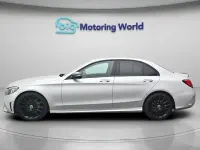 Used Mercedes C220 AMG line 194 HP (142 kW) 2021 Silver Sedan