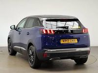 Used Peugeot 3008 GT-line 120 HP (88 kW) 2017 Blue SUV