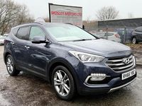 Used Hyundai Santa Fe Premium SE 2016 Blue SUV