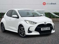Used Toyota Yaris Hybrid Design 2023 White Hatchback