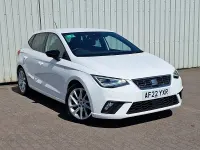 Used Seat Ibiza FR 95 HP (69 kW) 2022 White Hatchback