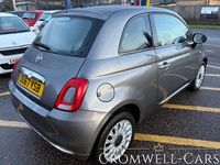 Used Fiat 500 Lounge 95 HP (69 kW) 2017 Grey Hatchback