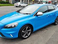 Used Volvo V40 R-Design 150 HP (110 kW) 2014 Blue Hatchback