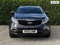 Used Kia Sportage 114 HP (83 kW) 2015 Black SUV