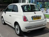 Used Fiat 500 Lounge 69 HP (50 kW) 2013 White Hatchback