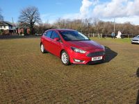 Used Ford Focus Titanium 150 HP (110 kW) 2015 Red Hatchback