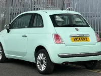 Usado Fiat 500 Lounge 69 CV (50 kW) 2014 Verde Utilitario