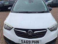 Used Vauxhall Crossland X Elite 2019 Summit white SUV