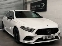 Used Mercedes A180 AMG Line Premium 2018 White Hatchback