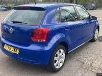 Used VW Polo Match 60 HP (44 kW) 2013 Blue Hatchback