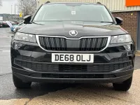Used Skoda Karoq SE 115 HP (84 kW) 2018 Black SUV