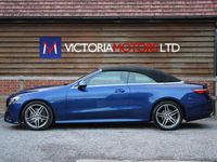 Used Mercedes E220 AMG Line Premium 2020 Blue Cabriolet