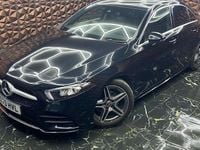 Used Mercedes A180 AMG line 136 HP (100 kW) 2020 Black Sedan