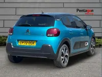 Used Citroën C3 PureTech 110 HP (80 kW) 2023 Blue Hatchback
