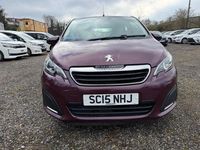 Used Peugeot 108 Active 68 HP (50 kW) 2015 Mauve/purple Hatchback