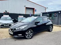 Second-hand Nissan Micra N-Connecta 90 CP (66 kW) 2018 Negru Hatchback