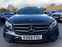 Used Mercedes E400 AMG line 2019 Blue Sedan
