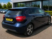 Used Mercedes A180 SE 2017 Blue Hatchback