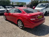 Used Mercedes C180 Sport Edition 2012 Red Coupe