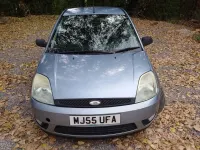 Used Ford Fiesta Zetec 2005 Blue Hatchback