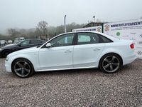 Used Audi A4 Black Edition 177 HP (130 kW) 2014 White Sedan