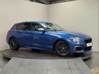 Used BMW M140 M Sport 334 HP (245 kW) 2018 Blue Hatchback