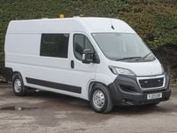 Used Peugeot Boxer 140 HP (102 kW) 2023 White Van