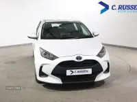 Used Toyota Yaris Hybrid 2023 White Hatchback