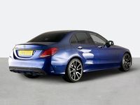 Used Mercedes C250 AMG Line Premium Plus 2018 Blue Sedan