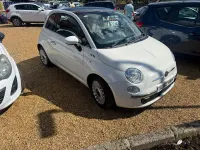 Used Fiat 500 Lounge 69 HP (50 kW) 2012 White Hatchback