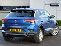 Used VW T-Roc SEL 2018 Blue SUV
